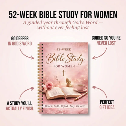 The Bible in a Year for Women: 52-Week Guided Study