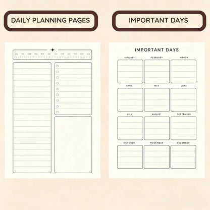 Organize Every Page In Your Own Style!