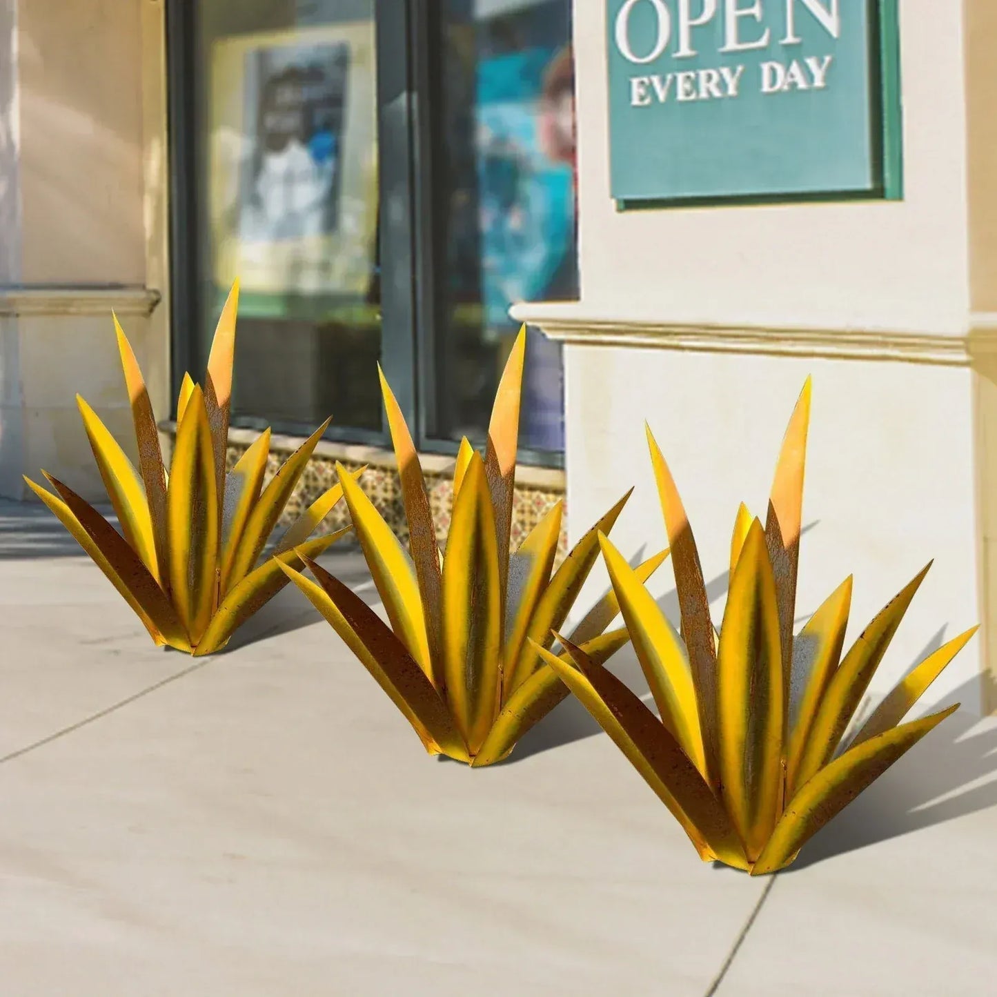 🌵Eternal Agave Handcrafted Metal Garden🏡