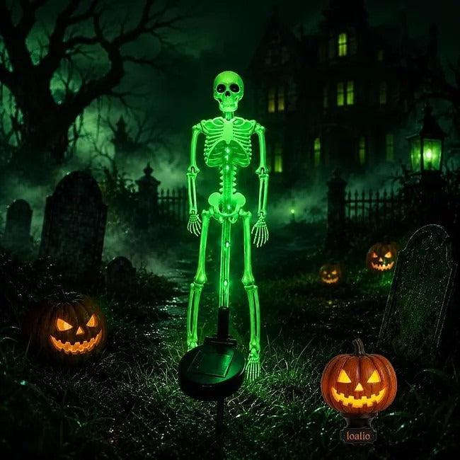 ✨Last Day 49% OFF✨💀 Solar Skeleton Ground Stake Lights