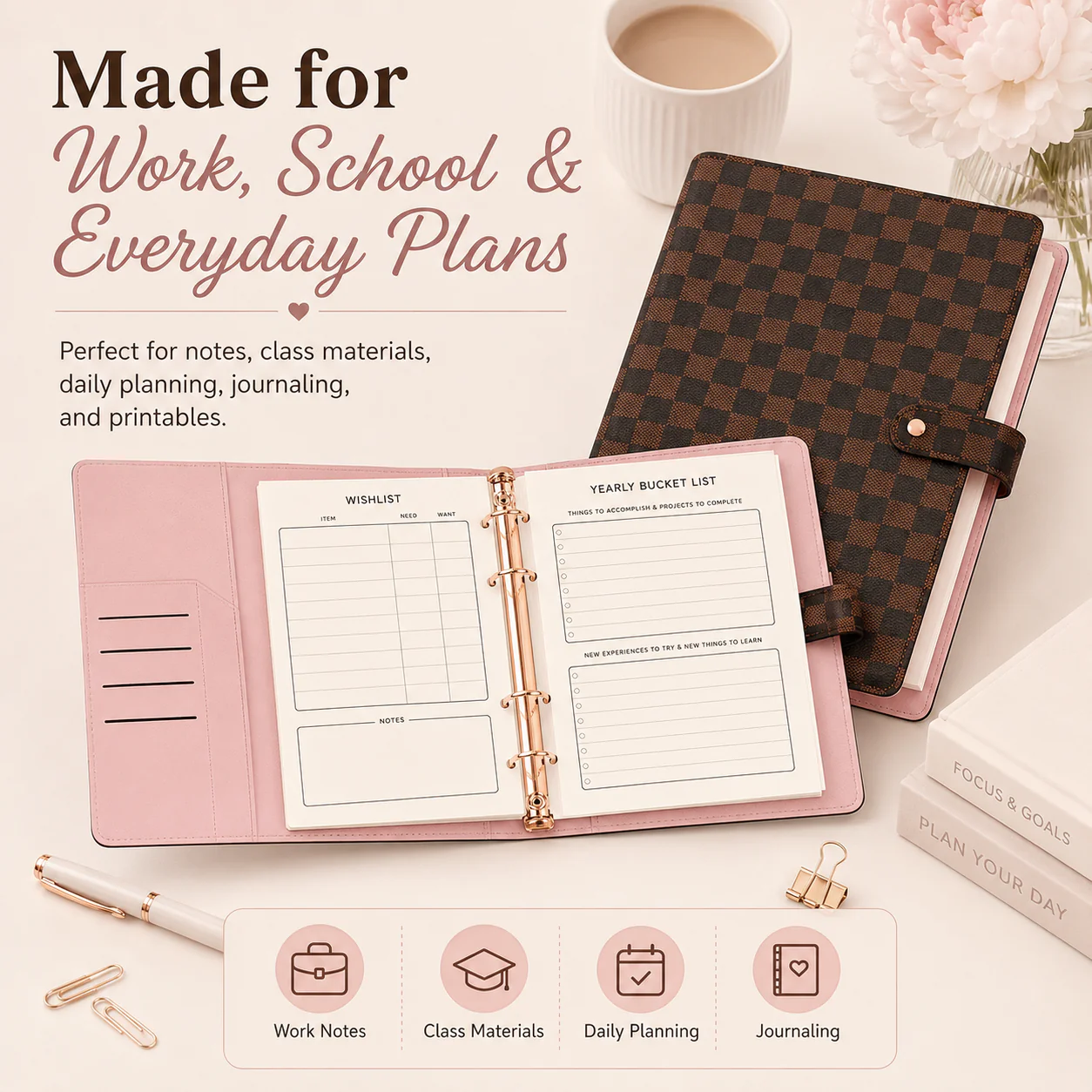 Organize Every Page In Your Own Style!