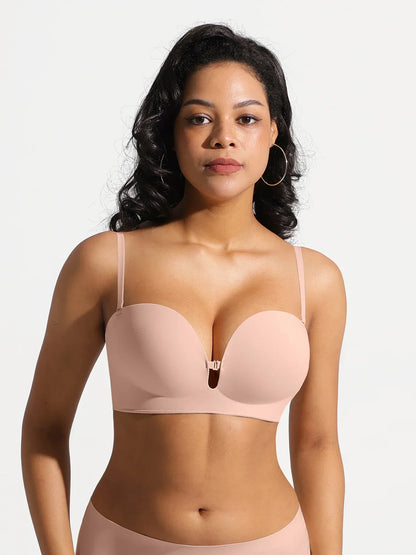 Seamless Non-Slip Push-Up Shaping Strapless Bra