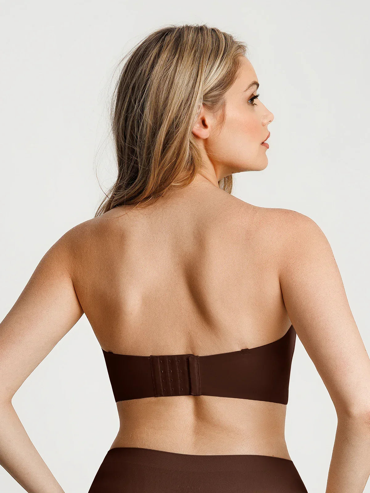 Seamless Non-Slip Push-Up Shaping Strapless Bra