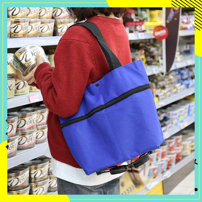 🔥HOT SALE 49% OFF🔥Foldable 2-in-1 Shopping Bag
