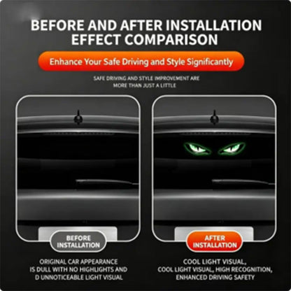 Solar-Powered LED Car Safety Light