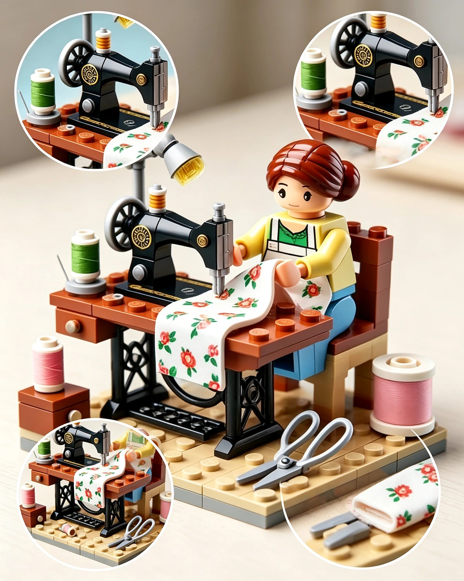 Sewing Studio close-up details