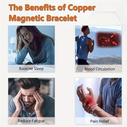 🔥LAST DAY 49% OFF-Copper magnetic bracelet——Relieve fatigue and promote blood circulation🔥